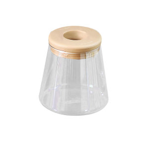 Self Watering Water Plant Pot Plastic Transparent Hydroponic Small Pots for Indoor Water Garden Plants Lazy Flower Pot Automatic Water Absorbing Flowerpot Soilless Planting Gardening Planter Home Decor