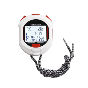 Accurate Handheld Timer for Fitness Enthusiasts and Runners Electronic Stopwatch Waterproof Timing Device Sports Watch
