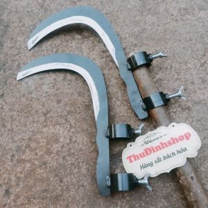 <68 k \1 cái> Liềm Cong Cắt Cành Trên Cao _ Câu Liêm Liềm Đa Năng Lưỡi Thép Siêu Sắc