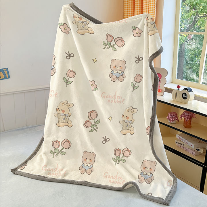 FDM%20Coral%20Fleece%20Blanket%20Single/Queen/King%20Size%20Lightweight%20And%20lint-free%20-%20Image%2010