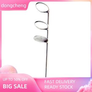 dongcheng ที่ยึดคันเบ็ดแบบสองด้าน30 37 47ซม. ที่ยึดคันเบ็ดตกปลากลางแจ้งแบบเรียบง่ายที่ยึดแบบเสียบสายดิน