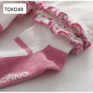 Celana Kaos Kaki Panjang Renda / Stocking Bayi Legging Anak Balita Perempuan Dengan Renda Motif Sepatu - ACA023