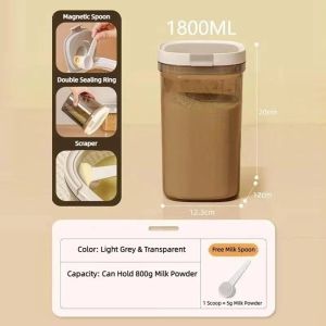 MythBaby Sealed infant formula container air sealed infant formula storage cabinet