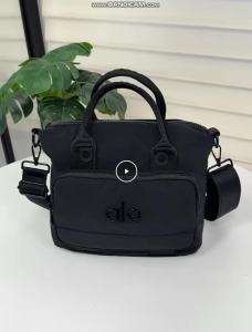 Original ALO Yoga Handbag Nylon Multi-Pocket Tote Bag Removable Strap Crossbody Shoulder Bag for Women