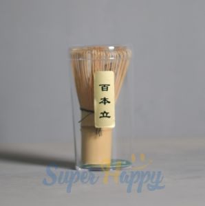 แปรงชงชาเขียวมัทฉะ ไม้ไผ่แท้| แปรงตีมัทฉะ แบบญี่ปุ่น ชงชาเขียว Matcha Bamboo Whisk Chasen