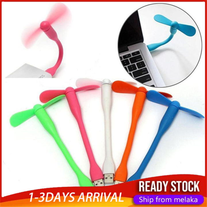 Portable USB Fan Mini USB Fan Flexible Removable Bendable Gadgets