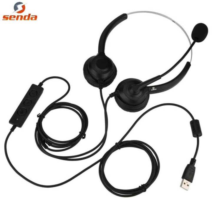 Senda Call Center USB Headset Noise Cancelling USB Call Center