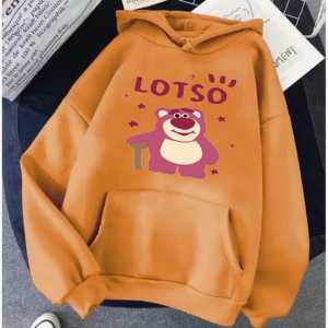 Sweater Hoodie anak Laki lakiTerbaru  Lotso Bahan Katun Fleece Usia 5-15 Tahun