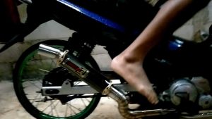 slincer Slencerknalpotsilincerdaengsai4 karbon Inlet 50 knalpot universal bisa untuk semua motor