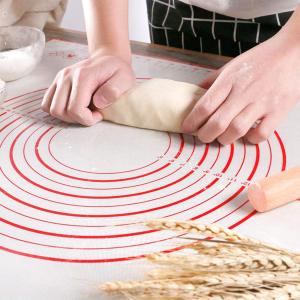 Non-Stick Silicone Cake Baking Mat With Graduated Scale Kneading Mat Kitchen Cooking Pastry Tools