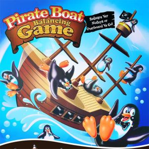Children s Toys Penguins Pirate Boat Balancing Games For Family Interaction Kids Toys Gift