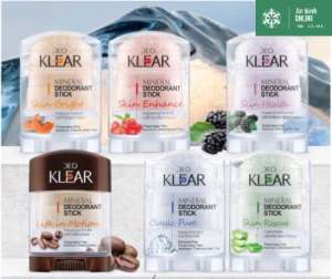 Lăn Khử Mùi Đá Khoáng DEO KLEAR chính hãng Thái Lan 70gram