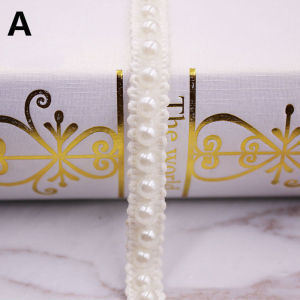 GIORGIONE Beaded Pearls for Wedding Dress Decor Collar Fabric Headdress DIY Sewing Accessories Garment Materials Ribbon Tape Lace Trim