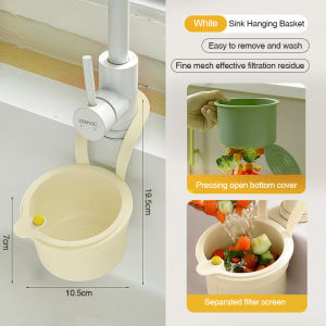 Kitchen Sink Drain Basket Foldable & Retractable Storage Sink Colander Basket For Fruit Vegetable Washing & Filtration Bakul Saliran Singki Dapur 厨房水槽沥水篮