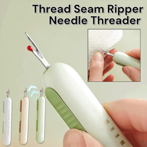 Thread Seam Ripper Needle Threader Thread Remover Multifunctional Needle Threading And Thread Removal Sewing Tool
