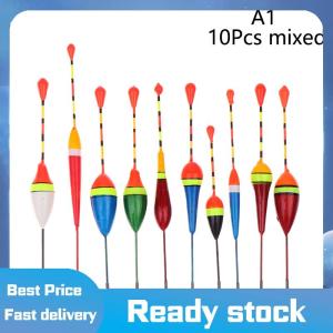 Sports🚴🏻‍♀️ 1 5 10pcs khuyến mãi câu cá nổi thiết lập kết hợp kích thước Màu bọt Phao phao Bobber cho câu cá Phụ Kiện Câu Cá Câu cá câu cá giải quyết