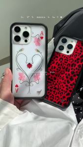 Wildflower Lila Moss Dreamy Hearts Phone Case for iPhone 12 13 14 15 16 17 Pro Max Plus Air 17pro WF 3D Poker A Cover Cases