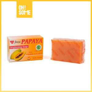 OHSOME - Jinzu Bar Soap Papaya Brightening / Sabun / Sabun Batang / Pembersih Tubuh /Body Care