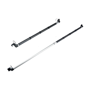 Foldable Vehicle Clothes Hanger Telescoping Design Metal Rod Auto Clothes Dryer Rod Cabin Storage Accessory for Travel