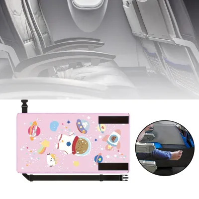 Kids Airplane Footrest Toddlers Airplane Bed for Most Airplane Seats