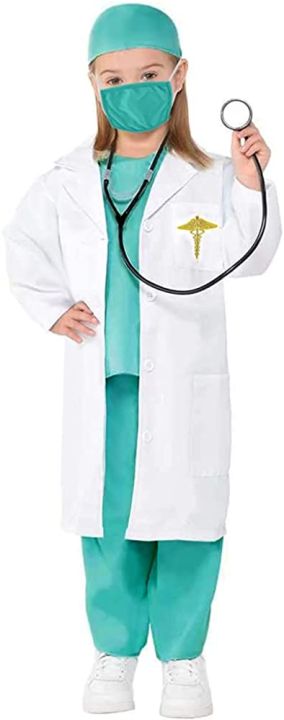 Kid's Doctor Costume - Role Play Costume - Pretend to Bee – Time to Dress Up