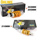 Ohlins Standard Cutting Adjustable Monoshock Absorber 203mm 205mm 208mm LC135 Y15 Y15ZR Y16 16ZR VF3i 185 RFS150i Shock. 