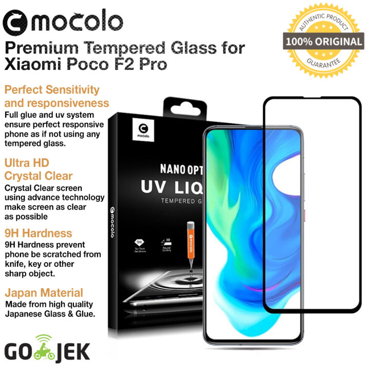 Original Mocolo Full Cover 3D Tempered Glass Xiaomi Poco F2 Pro