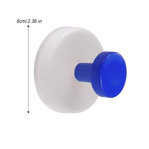 4pcs Colorful Wall Hooks / Strong Suction Cup Hook / Waterproof Heavy Duty Hanging Hook / Movable Vacuum Suction Cup Storage Hanger