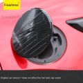 For Mazda CX30 CX30 Fuel Tank Cap Decorative Sticker Brand New CX-30 Modified Parts Carbon Fiber Pattern Body. 