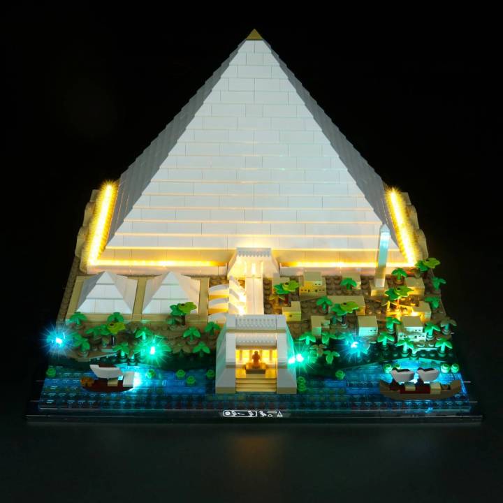 [PRE-ORDER] Light Kit 21058 Architecture The Great Pyramid of Giza | Lazada
