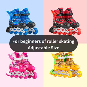 Local Delivery Roller Skates for Kids: Adjustable Inline Skates with All Illuminating Wheels