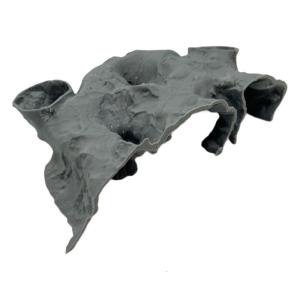Natural Textured Aquariums Cave Decoration With Multiple Entries For Fish Shrimp Safety And Tanks Environment Enrichment