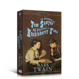The Adventures of Tom Sawyer and Adventures of Huckleberry Finn Paperback by Mark Twain Original English books