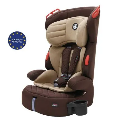 Sweet Cherry BW03 Booster Carseat Group 123 (9-36Kg) with Cup Holder