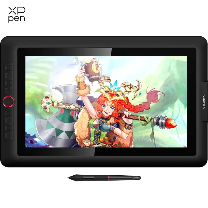 XPPen Artist 15.6 Pro เมาส์ปากกาแบบหน้าจอวาดภาพ ขนาด 15.6 นิ้ว แรงกดปากกา 8192 ระดับ ค่าสี 120% sRGB