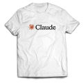 Kaos Pria Distro Keren CLAUDE AI Logo Dewasa Unisex. 