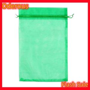Oderous 20Pcs Mesh Fruit Bag Strawberry Grapes Fruit Grow Bags Breathable Netting Mesh Vegetable Plant Protection Bags For Garden Tools