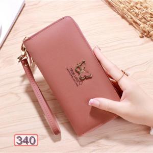 [HCM]Ví Dài Nữ Dự Tiệc Cánh Bướm Thời Trang 340 Nhiều Ngăn Đựng Tiền Thẻ Cực Xinh