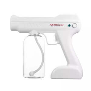 800ml ADJUSTABLE Portable Wireless Electric Sanitizer Sprayer Blue Light Disinfection Spray Gun Atomizer