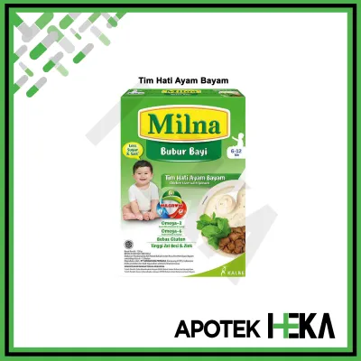 Milna Bubur Bayi Reguler 6+/8+ - Makanan Pendamping ASI 6 dan 8 Bulan