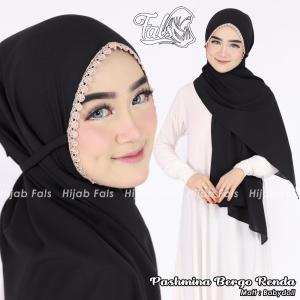 Aksesoris Hijab Berkualitas: Hijab Pasmina Bergo Renda Bulat & Pashmina Maryam