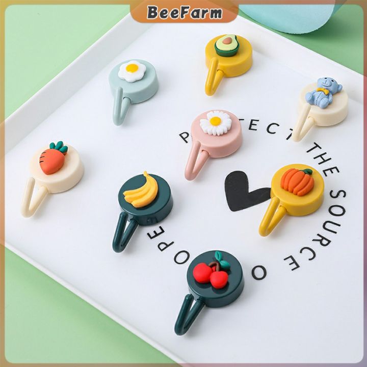 B.F.%20Cartoon%20Sticky%20Hook%20Simple%20and%20Cute%20Little%20Hooks%20Bedroom%20Wall%20Hanging%20Coat%20Rack%20-%20Image%204