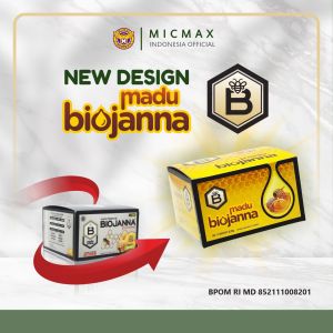 Madu Prebiotik BioJANNA Sachet Madu Murni Lambung Pencernaan isi 12 Sachet
