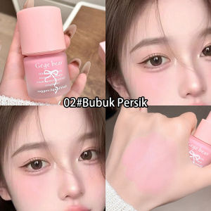 Blush onlong lasting dan waterproof multi-use watery blush matte 8 color warna blush on cair lucu murah Korea pigmented perona
