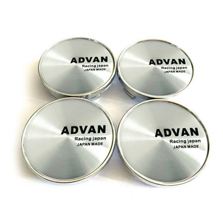 4pcs 54mm advan racing wheel caps for rims advan logo emblem wheel ...