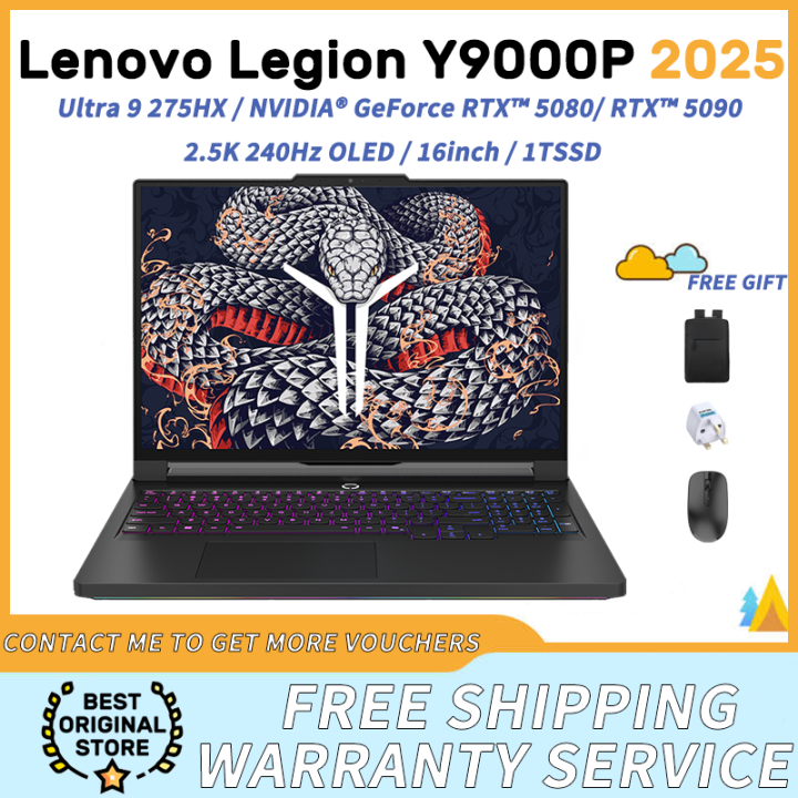 2025 Lenovo Legion Y9000P Gaming Laptop /Lenovo Laptop/Legion Laptop ...