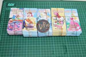 Magic book / mainan buku gosok grosir isi 50pcs bukubuku gores grosir buat jual kembali