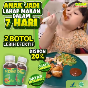 Gizidat Madu Ikan Sidat Penambah Nafsu Makan - Ukuran 130 ml anak sehat kuat cerdas