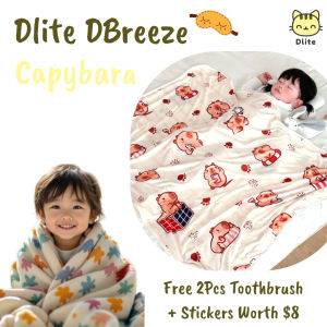 ✅ Dlite DBreezeJapan Fabric Kids Blanket 110*150cm Cooling Blanket Childcare Stroller Blanket