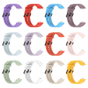 Soft Band Wristband Water Resistant Straps Bracelets Fitness Casual Use Easy Installation for Watch Fit 4 Everyday Use
